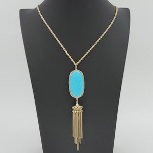 💥HP💥 Kendra Scott Rayne Necklace in Turquoise